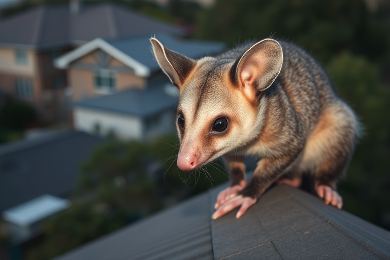Possum in Mccrae residential area